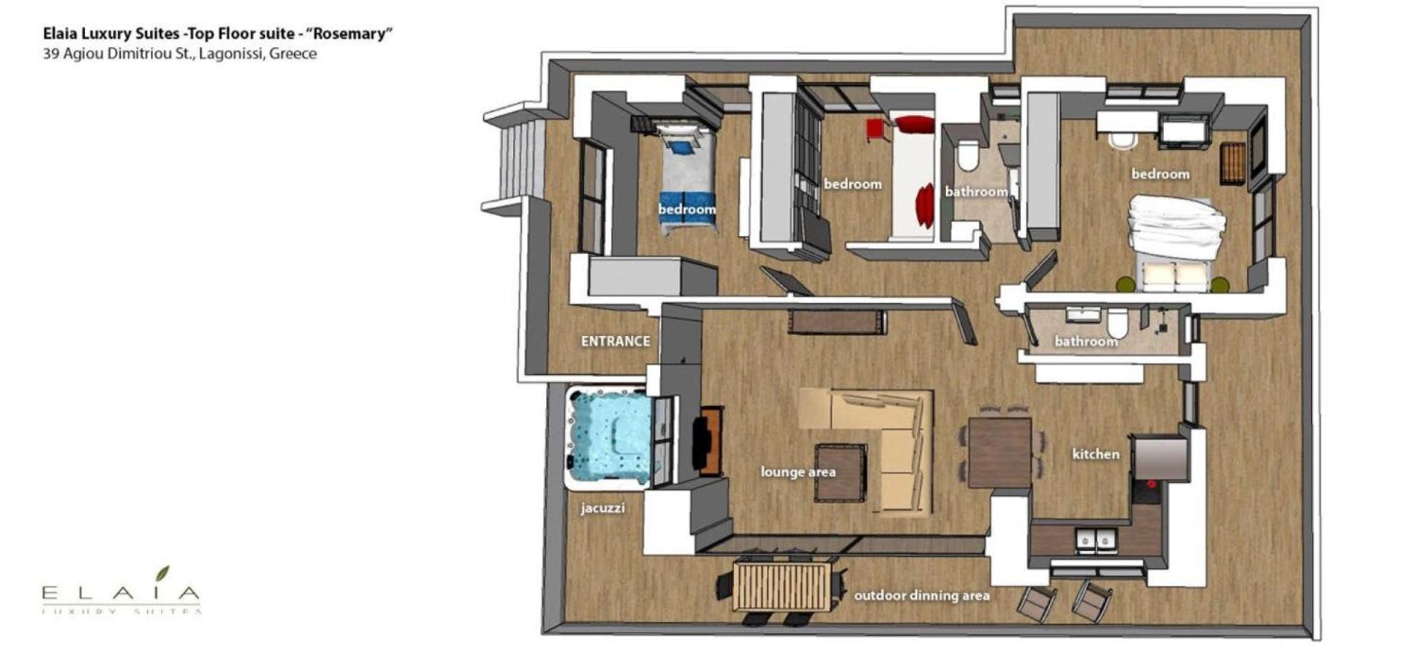 Elaia Luxury Suites Lagonisi Zewnętrze zdjęcie